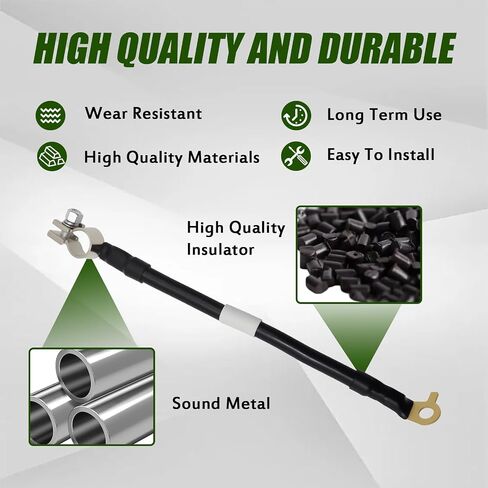 Negative Battery Ground Wire Assembly Compatible with Honda Accord EX/LX 2003-2007 Hybrid 2005-2007 SE 2005 DX 2005 EX-L 2007 Special Edition Special Edition 2007 Replace for 32600-SDB-A00 in Saudi Arabia