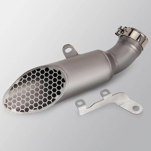 for Aprilia RSV4 2015 2016-2024 Motorcycle Exhaust Escape Moto Modified Middle Tail Link Pipe Muffler Connect Titanium Alloy in Saudi Arabia