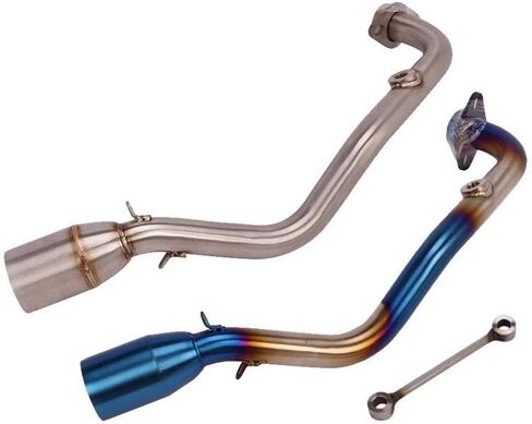 Slip On for Yamaha for Cygnus-X for Cygnus X 125 125cc 2015-2019 Motorcycle Exhaust Front Link Pipe Escape Moto Muffler Scooter Modify in Saudi Arabia