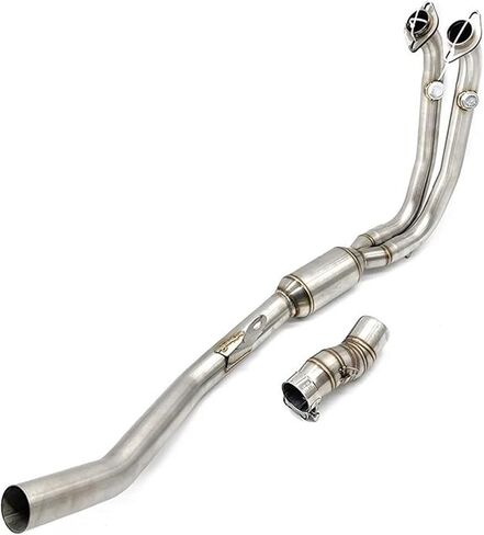 Slip-on لـ CFMOTO 450MT 450 MT 450-MT 2023-2024 STORTERCELE SYSTEM 51 مم أنابيب الصلب المقاوم للصدأ المعدلة in Kuwait