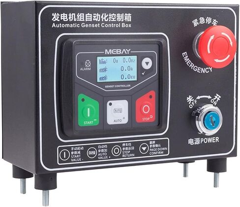 DC30D Diesel Generator Controller Auto Start Stop Genset Engine Control Box Cabinet BX30D USB Interface PC (DC30D Controller) in Saudi Arabia