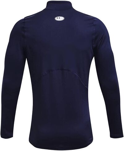UA ColdGear® Armour Fitted Mock Shirt - White - 4X-Large in Saudi Arabia