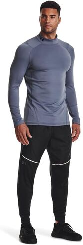 UA ColdGear® Armour Fitted Mock Shirt - White - 4X-Large in Saudi Arabia