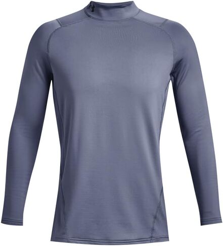UA ColdGear® Armour Fitted Mock Shirt - White - 4X-Large in Saudi Arabia