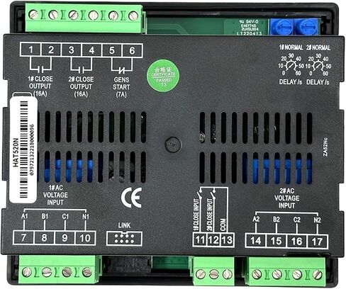 HAT520N تحويل وحدة تحكم التبديل HAT520N وحدة تحكم مزدوجة مزود الطاقة ATS ATS مجلس الوزراء لوحة التحكم in Saudi Arabia