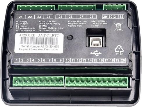 DSE4520 MKII Generator Controller Auto Mains Mains Mains Module Genset Parts DSE 4520 MKII (استبدال DSE4520) in Saudi Arabia