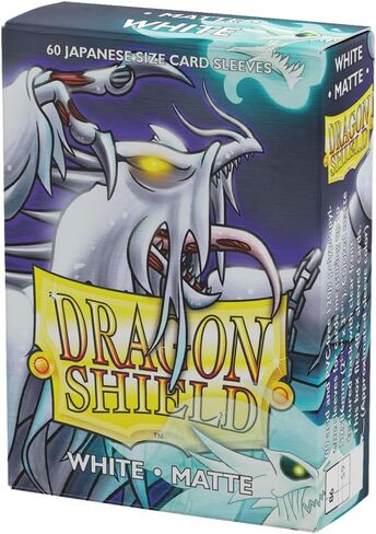 Dragon Shield Sleeves– Matte Japanese: Ruby 60CT- Card Sleeves are Smooth & Tough - Compatible with Yugioh & Cardfight Vanguard in Saudi Arabia
