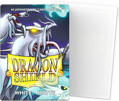 Dragon Shield Sleeves– Matte Japanese: Ruby 60CT- Card Sleeves are Smooth & Tough - Compatible with Yugioh & Cardfight Vanguard in Saudi Arabia