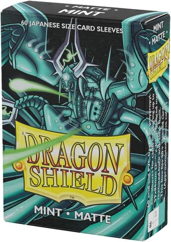 Dragon Shield Sleeves– Matte Japanese: Ruby 60CT- Card Sleeves are Smooth & Tough - Compatible with Yugioh & Cardfight Vanguard in Saudi Arabia