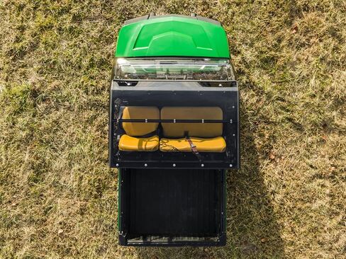 SuperATV Dark Tinted Roof Compatible with 2018+ John Deere Gator XUV 835 / XUV 865 | 1/4" Polycarbonate | Full Visibility and Awareness | Protects from Sun, Rain, and Debris | Sealed Edges | USA Made in Saudi Arabia