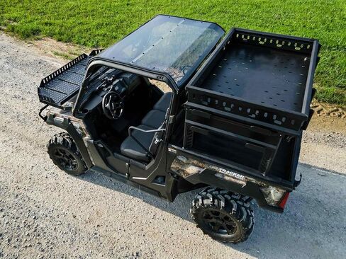 SuperATV Dark Tint Roof for 2020+ Tracker 800SX | 1/4" Polycarbonate | Made in the USA | Give Full Visibility | Snug, Rattle-Free Fit in Saudi Arabia