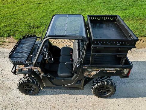 SuperATV Dark Tint Roof for 2020+ Tracker 800SX | 1/4" Polycarbonate | Made in the USA | Give Full Visibility | Snug, Rattle-Free Fit in Saudi Arabia
