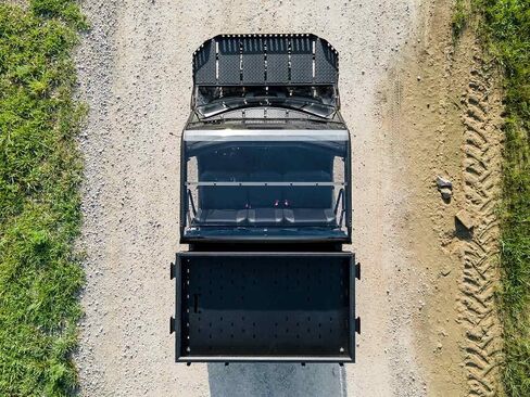 SuperATV Dark Tint Roof for 2020+ Tracker 800SX | 1/4" Polycarbonate | Made in the USA | Give Full Visibility | Snug, Rattle-Free Fit in Saudi Arabia