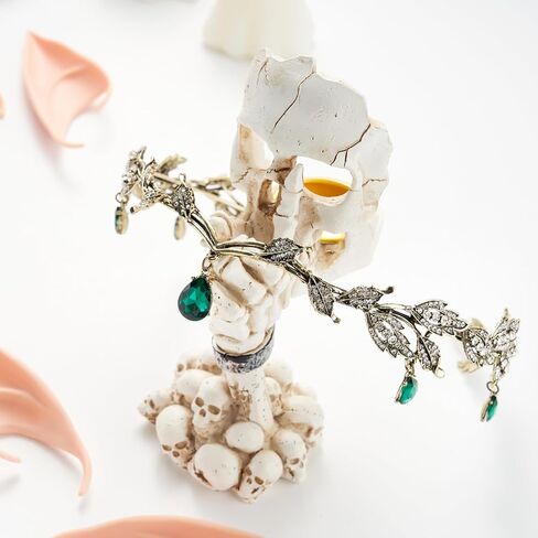 Spooktacular Creations Elf Ears with Crown Accessory Set, Fairy Costume with Soft Fairy Ears and Crown Headband for Women Halloween Cosplay Pretend Play Costume Party in Saudi Arabia