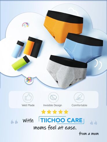 الأولاد سلس الملابس الداخلية لإعادة استخدام الملاكمة القطن الملاكم للأطفال 7 حزمة in Kuwait