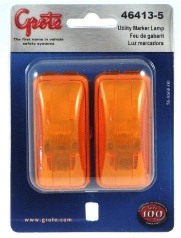 Grote CLR/MKR LAMP, Yellow, Sealed Single Bulb, Retail Pack (46413-5) in Saudi Arabia