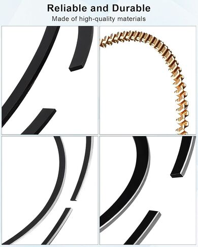 8-Cylinder Piston Ring Set 1.5 mm top ring 2.5 mm oil ring Fit for Naturally Aspirated GM Cadillac Escalade Chevrolet Tahoe GMC Sierra Yukon 4.065" Diameter Cylinder Bores 2008-2017 Replace 2M5292 in Saudi Arabia