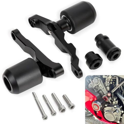 CBR650 CBR650R Sliders Frame-PSLER CBR 650R تحطم كرة تحطم الطائرة محرك حماية الجسم واقي متوافق مع CBR650 E-Clats/CBR650R E-C-COTT 2024 2025 in Saudi Arabia