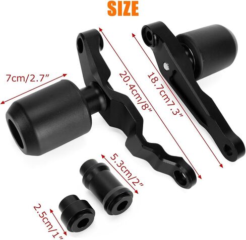 CBR650 CBR650R Sliders Frame-PSLER CBR 650R تحطم كرة تحطم الطائرة محرك حماية الجسم واقي متوافق مع CBR650 E-Clats/CBR650R E-C-COTT 2024 2025 in Saudi Arabia