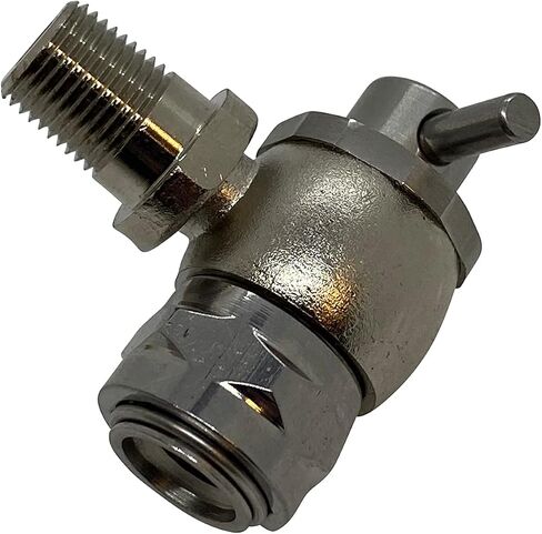 5000PSI No Loss Air Chuck NITROGEN Shock Valve AIR Shock Schrader Valve for Shocks, Struts, Accumalators, Charging - 1/8" Male NPT - AIR Craft Quality in Saudi Arabia