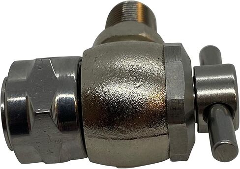 5000PSI No Loss Air Chuck NITROGEN Shock Valve AIR Shock Schrader Valve for Shocks, Struts, Accumalators, Charging - 1/8" Male NPT - AIR Craft Quality in Saudi Arabia