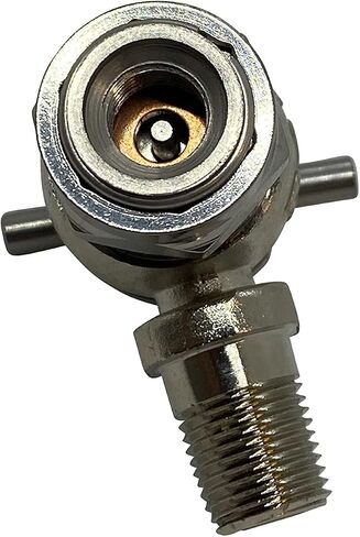 5000PSI No Loss Air Chuck NITROGEN Shock Valve AIR Shock Schrader Valve for Shocks, Struts, Accumalators, Charging - 1/8" Male NPT - AIR Craft Quality in Saudi Arabia