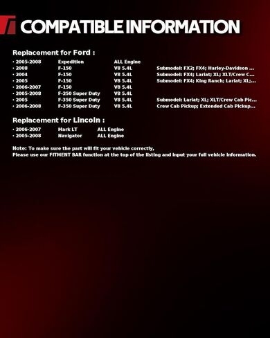 Torchbeam 5.4L Triton Timing Chain Kit for Ford F150/F250/F350 2004-2008 ، Cam Phasers ، etentioners ، crank gear in Kuwait