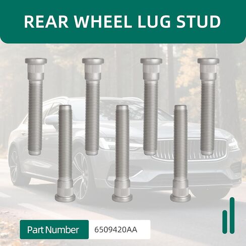 10 PCS,6509420AA,Rear Wheel Lug Stud for Dodge Ram 4500/5500,2013-2022 in Saudi Arabia