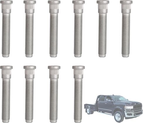 10 PCS,6509420AA,Rear Wheel Lug Stud for Dodge Ram 4500/5500,2013-2022 in Saudi Arabia
