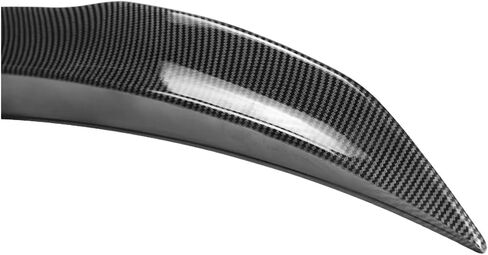 C118 Car الخلفي المفسد متوافق مع مرسيدس بنز CLA فئة W118 2019-2020 CLA250 CLA200 CLA220 ABS SPOILER TAIL WING CAR (اللون: نمط ألياف الكربون) in Kuwait