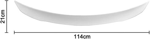 C118 Car الخلفي المفسد متوافق مع مرسيدس بنز CLA فئة W118 2019-2020 CLA250 CLA200 CLA220 ABS SPOILER TAIL WING CAR (اللون: نمط ألياف الكربون) in Kuwait