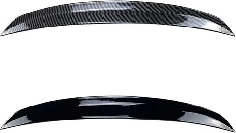 Glossy ABS الخلفية الجذع غطاء المفسد جناح متوافق مع Benz CLA Class X118 CLA200 260 CLA35 CLA45 AMG CAR TAIL TRID TRIM (اللون: أسود لامع) in Kuwait
