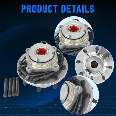 515057 Front Wheel Hub Bearing Assembly for Ford F-250/F-350/F-450/F-5501999 2000 2001 2002 2003 2004 Super Duty 4x4 8 Lug w/ABS in Saudi Arabia
