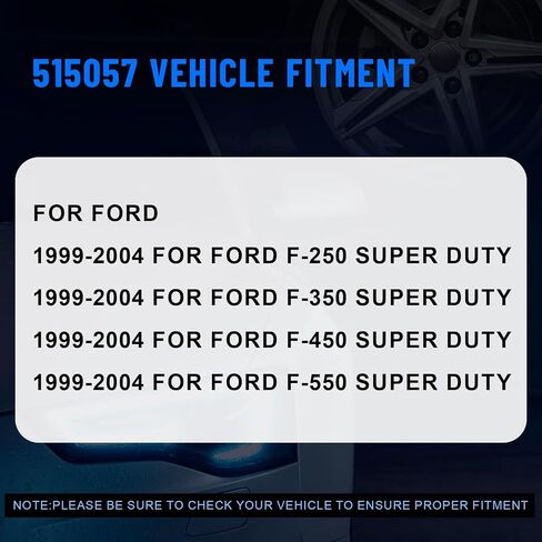 515057 Front Wheel Hub Bearing Assembly for Ford F-250/F-350/F-450/F-5501999 2000 2001 2002 2003 2004 Super Duty 4x4 8 Lug w/ABS in Saudi Arabia