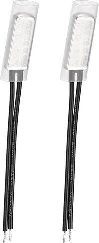 Rebower KSD9700 NC 105C مفتاح التحكم في درجة الحرارة مفتاح الحماية الحراري للترموستات - إغلاق عادة/250 فولت 10 أمبير/معدن/2 قطعة in Saudi Arabia