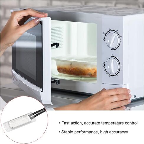 Rebower KSD9700 NC 105C مفتاح التحكم في درجة الحرارة مفتاح الحماية الحراري للترموستات - إغلاق عادة/250 فولت 10 أمبير/معدن/2 قطعة in Saudi Arabia