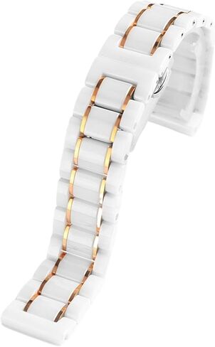 Ceramic Watch Strap 18mm 20mm 22mm Quick Release Stainless Steel Watch Bands Universal Bracelet For Men Women in Saudi Arabia