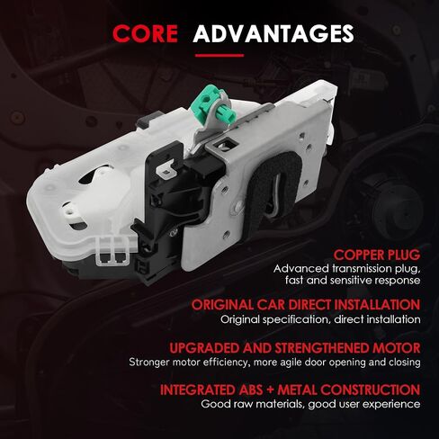 CCIYU Door Latch Lock Actuator Rear Left Driver Side Compatible for Ford Edge 2007-2013,for Ford Escape 2008-2012,for Ford for F-150 2009-2014 Door Lock Actuators Replaces 937-612 in Saudi Arabia