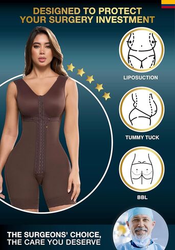 Sonryse Colombian Fajas Post Surgery Tummy Tuck Moldeadoras for Women in Kuwait