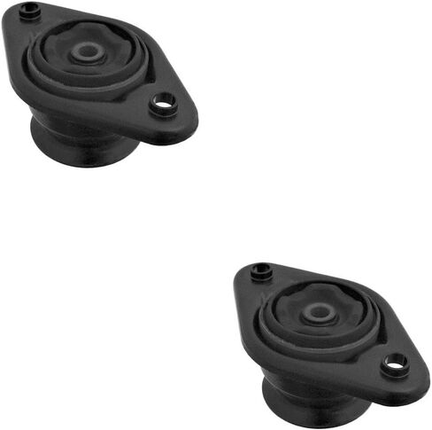 Newparts Hyundai Sonata Rear Upper Shock Mount, 2 Pack, Black Metal & Rubber in Saudi Arabia