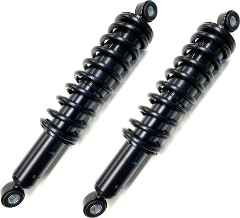 DTA Full Set 2 Front and 1 Rear Complete Coil-over Spring Shocks Compatible with Honda Rancher 350 All Replaces OEM # 51400-HN5-990 52400-HN5-990 - TRX350 FourTrax Rancher 2x4 or 4x4 in Saudi Arabia
