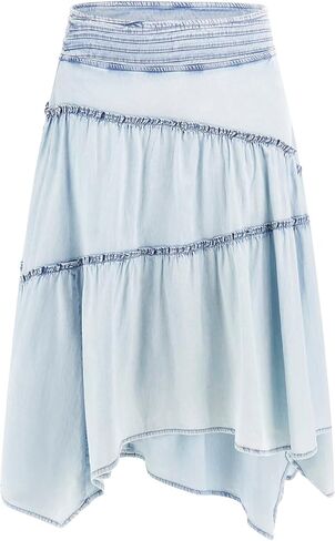 تخمين تنورة Tanya Denim Maxi للسيدات in Saudi Arabia