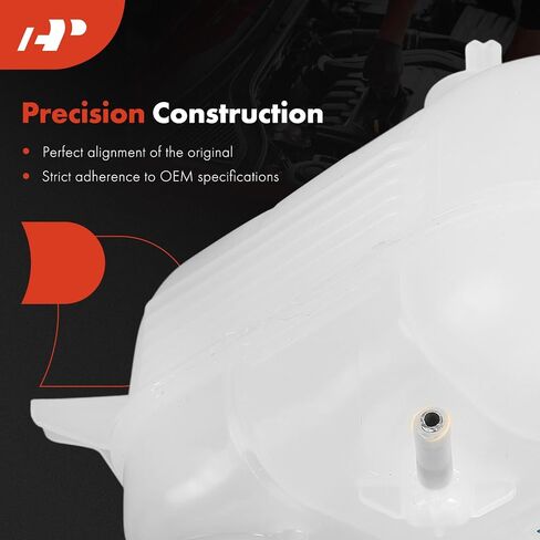 A-Premium Engine Coolant Overflow Recovery Reservoir Tank [with Cap] Compatible with Dodge Dart 2013 2014 2015 2016 - Front Side in Saudi Arabia