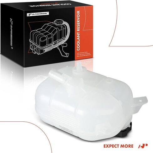 A-Premium Engine Coolant Overflow Recovery Reservoir Tank [with Cap] Compatible with Dodge Dart 2013 2014 2015 2016 - Front Side in Saudi Arabia