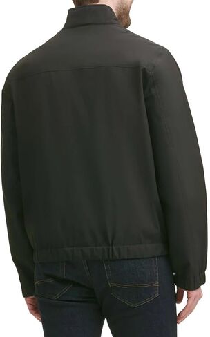 Tommy Hilfiger Men’s Water and Wind Resistant Stand Collar Bomber Jacket in Saudi Arabia