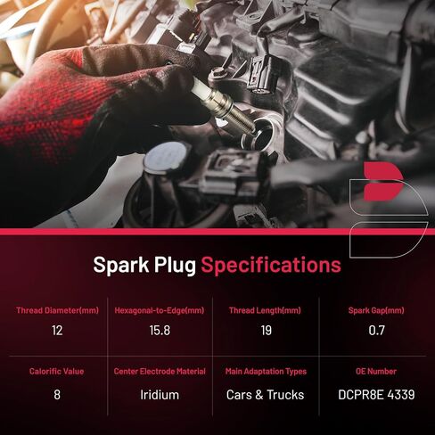 BDFHYK 94201 شمعات الإشعال البلاتينية إيريديوم متوافقة مع ميني كوبر كلوبمان كونتري مان BMW 230i 330e 330i 430i Gran Coupe 530e 530i 740e xDrive X1 X2 X3 X4 2.0L L4 مجموعة من 4 in Saudi Arabia