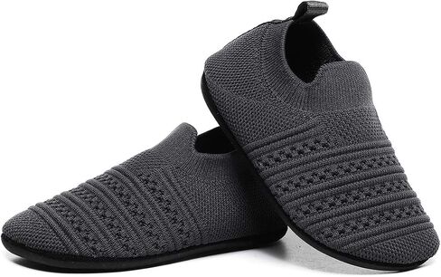 QZKDM Indoor Outdoor Non-Slip Toddler Slippers Shoes Lightweight Kids First Walkers House Shoes for Boys Girls with Rubber Sole Grip in Saudi Arabia