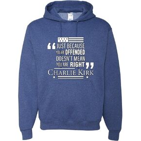 ملابس مخصصة مخصصة لمجرد أنك تشعر بالإهانة لا تعني اليمين RIP Charlie Kirk Freedom Sweatshirt Hoodies in Saudi Arabia