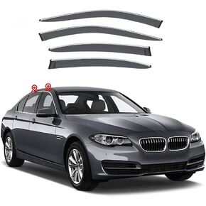 Car Wind deflectors Car Wind Deflectors for BMW 5-Serie F10 2011-2017, Deflector Shield Side Window Sun Rain Guards Visor Stick-on Fitment in Saudi Arabia