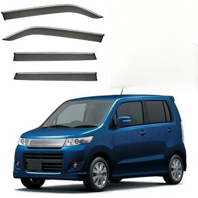 Car Wind deflectors Car Wind Deflectors for Suzuki Wagon R MK4-MH23S 2009-2012, Deflector Shield Side Window Sun Rain Guards Visor Stick-on Fitment in Saudi Arabia